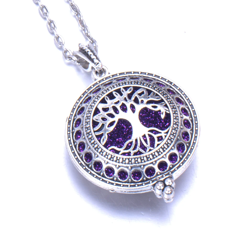 Aromatherapy Necklace Women Tree of Life Flower Butterfly Vintage Round Locket Jewelry Essential Oil Diffuser Aroma Necklace
Aromatherapy Necklace Women Tree of Life Flower Butterfly Vintage Round Locket Jewelry Essential Oil Diffuser Aroma Necklace