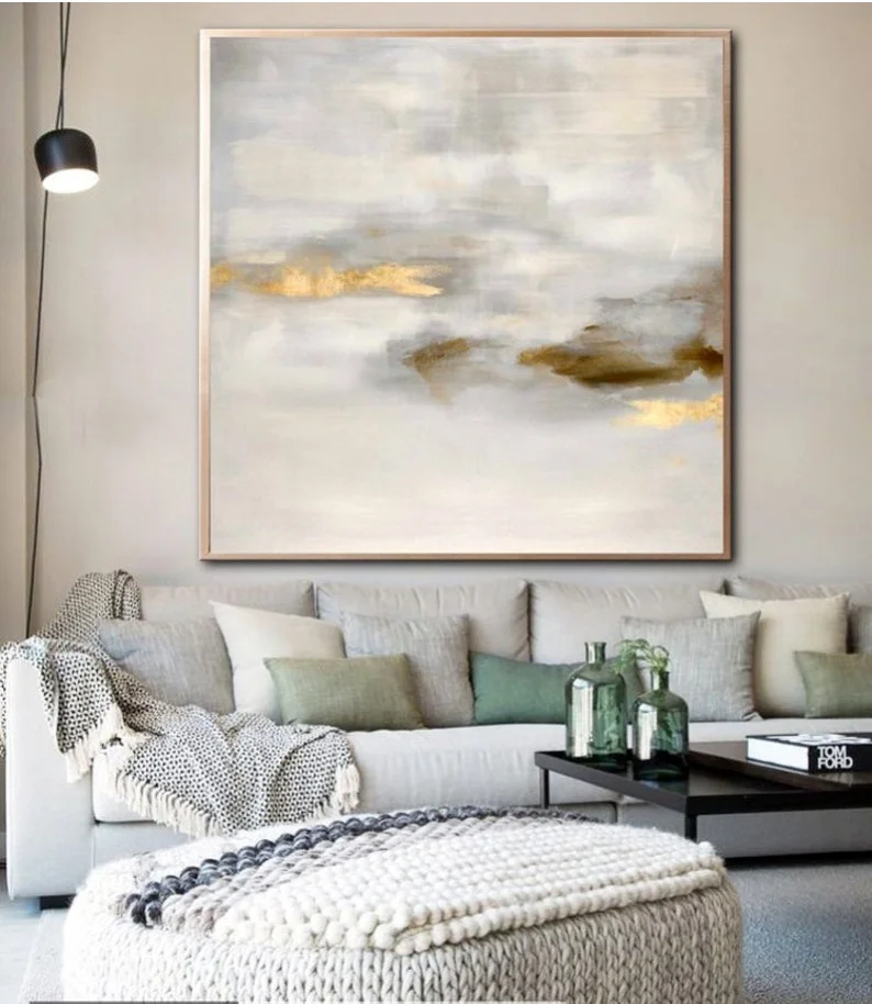 Living Room Wall Art On Canvas Canvas Beige Painting Gold Painting Contemporary Art Abstract Oil Painting Large Oil Painting
Living Room Wall Art On Canvas Canvas Beige Painting Gold Painting Contemporary Art Abstract Oil Painting Large Oil Painting