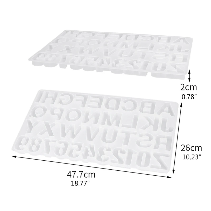 Alphabet Crystal Epoxy Resin Mold English Letters Number Pendant Silicone Mould
Alphabet Crystal Epoxy Resin Mold English Letters Number Pendant Silicone Mould