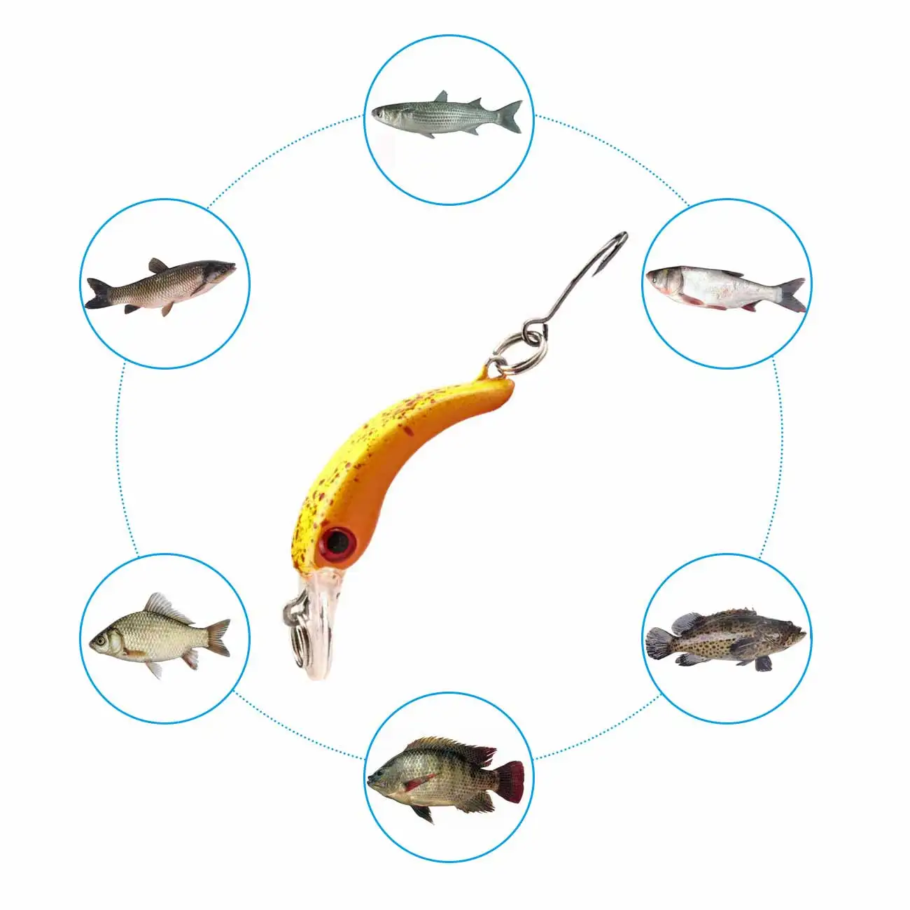1pcs Floating Minnow Fishing Lure 3.7cm 1.5g Mini Artificial Hard Bait Sharp Hook Crankbait Wobblers Trout Pike Bass Tackle
1pcs Floating Minnow Fishing Lure 3.7cm 1.5g Mini Artificial Hard Bait Sharp Hook Crankbait Wobblers Trout Pike Bass Tackle
