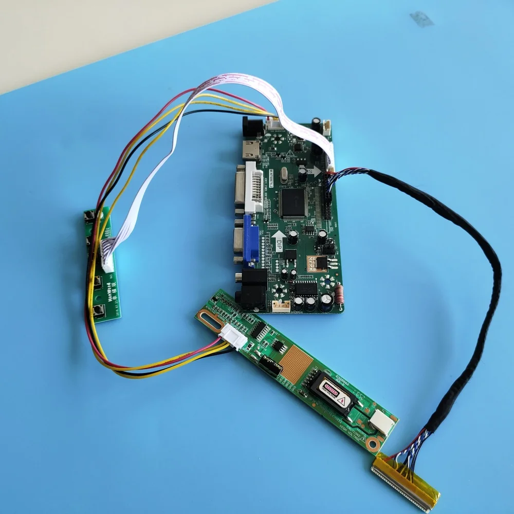 Kit for B121EW03 V3 Controller board Panel monitor HDMI DVI 12.1" Signal VGA 20pin Driver screen 1280X800 1 lamps LVDS
Kit for B121EW03 V3 Controller board Panel monitor HDMI DVI 12.1" Signal VGA 20pin Driver screen 1280X800 1 lamps LVDS