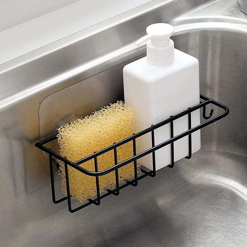 Self Adhesive Iron Sink Rag Drain Racks Wall Mounted Sponge Sundries Baskets Storage Shelves Kitchen Organizer
Self Adhesive Iron Sink Rag Drain Racks Wall Mounted Sponge Sundries Baskets Storage Shelves Kitchen Organizer