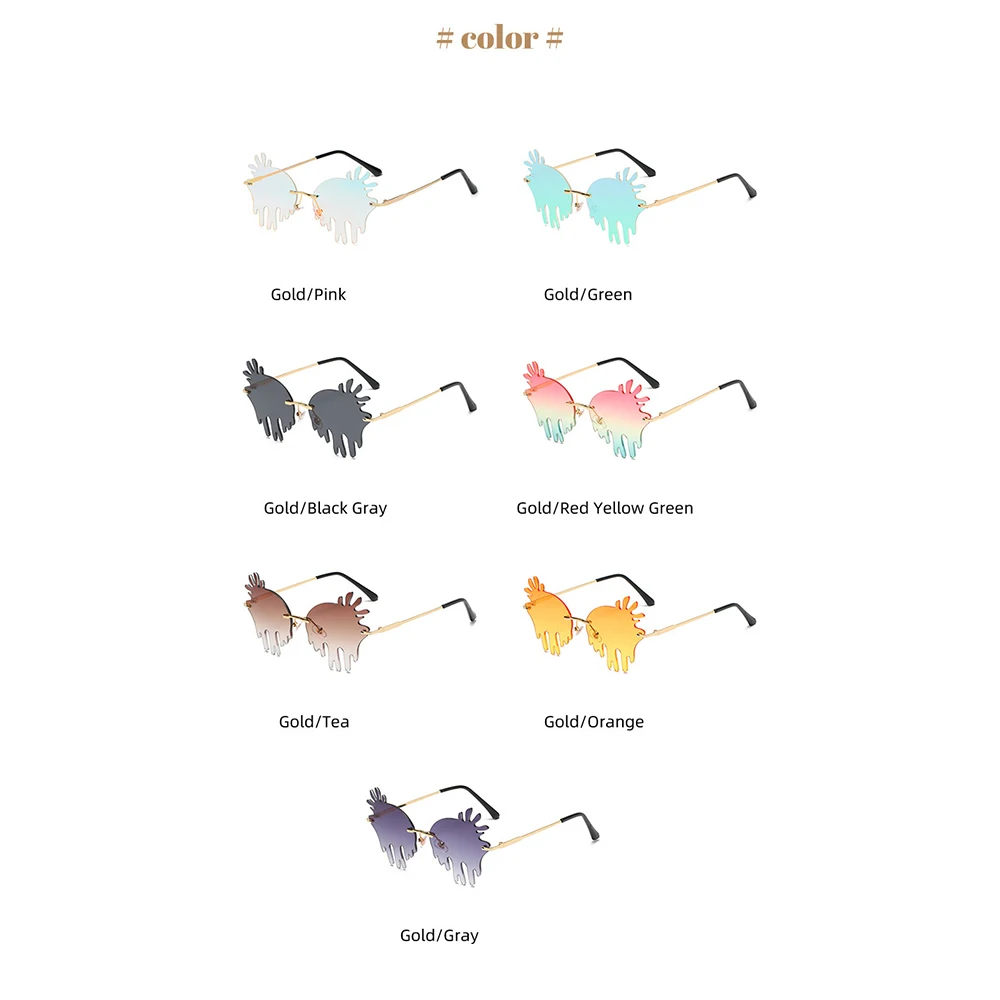 Vintage Sunglasses Women Star Mirror Rimless Sunglasses Men Frameless Trend Fashion Retro Sunglasses Eyewear Driver Goggles
Vintage Sunglasses Women Star Mirror Rimless Sunglasses Men Frameless Trend Fashion Retro Sunglasses Eyewear Driver Goggles