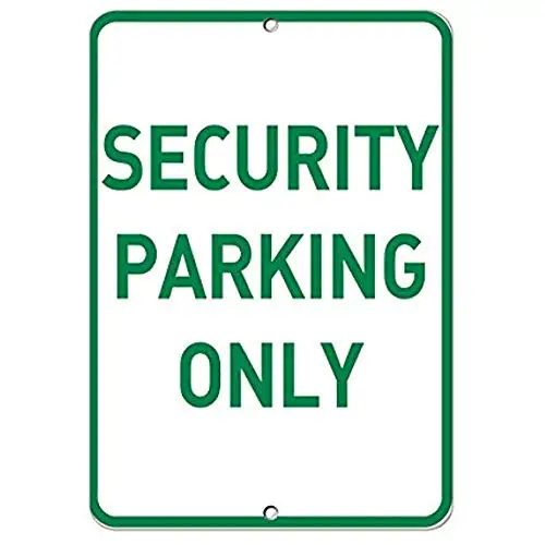 Kalynvi Metal Deco Sign 8x12 inches Road Signs Security Parking Only Parking Sign
Kalynvi Metal Deco Sign 8x12 inches Road Signs Security Parking Only Parking Sign