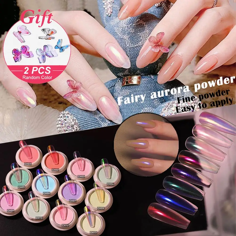 Маникюрный набор для дизайна ногтей Aurora Dip Powder, набор для ногтей 12 цветов, стартовый набор с 2 декоративными бабочками
Маникюрный набор для дизайна ногтей Aurora Dip Powder, набор для ногтей 12 цветов, стартовый набор с 2 декоративными бабочками