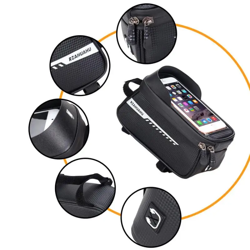 Top Tube Bag Mountain Road Bike Front Beam Bag Front Head Bag Mobile Phone Waterproof Saddle Bag GPS Touch Screen Case Holde
Top Tube Bag Mountain Road Bike Front Beam Bag Front Head Bag Mobile Phone Waterproof Saddle Bag GPS Touch Screen Case Holde