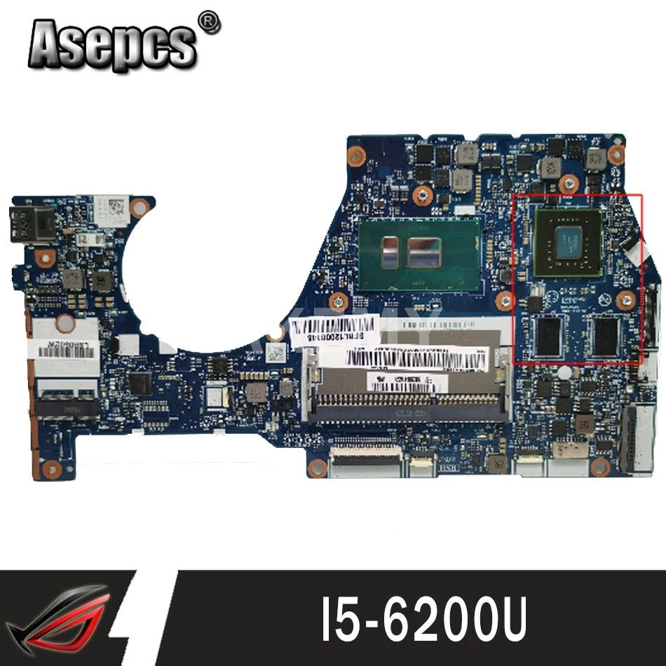 FRU:5B20K41650 для материнской платы ноутбука Lenovo Yoga 700 14ISK BYG43 NM A601 SR2EY I5 6200U DDR3 GT940M 2G 100%