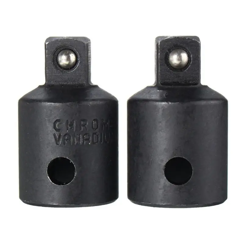 Reducer Sleeve Adapter CR-MO Steel Black High Hardness 2pcs 1/2 To 3/8 Metal Impact Durable
Reducer Sleeve Adapter CR-MO Steel Black High Hardness 2pcs 1/2 To 3/8 Metal Impact Durable