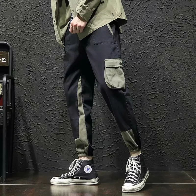 New Men's Side Pockets Cargo Harem Pants 2021 Hip Hop Casual Male Tatical Joggers Trousers Fashion Casual Streetwear Pants
New Men's Side Pockets Cargo Harem Pants 2021 Hip Hop Casual Male Tatical Joggers Trousers Fashion Casual Streetwear Pants