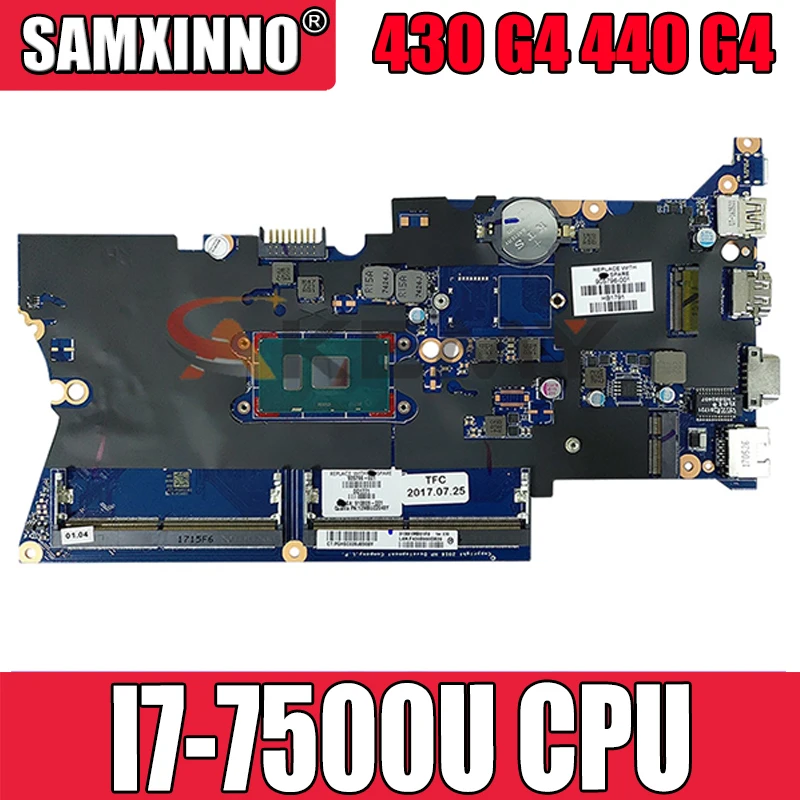 905797-601 905797-001 аккумулятор большой емкости DA0X81MB6E0 материнская плата для HP ProBook 430 G4 440 G4 материнская плата портативного компьютера с I7-7500U DDR4 100% п...
905797-601 905797-001 аккумулятор большой емкости DA0X81MB6E0 материнская плата для HP ProBook 430 G4 440 G4 материнская плата портативного компьютера с I7-7500U DDR4 100% п...