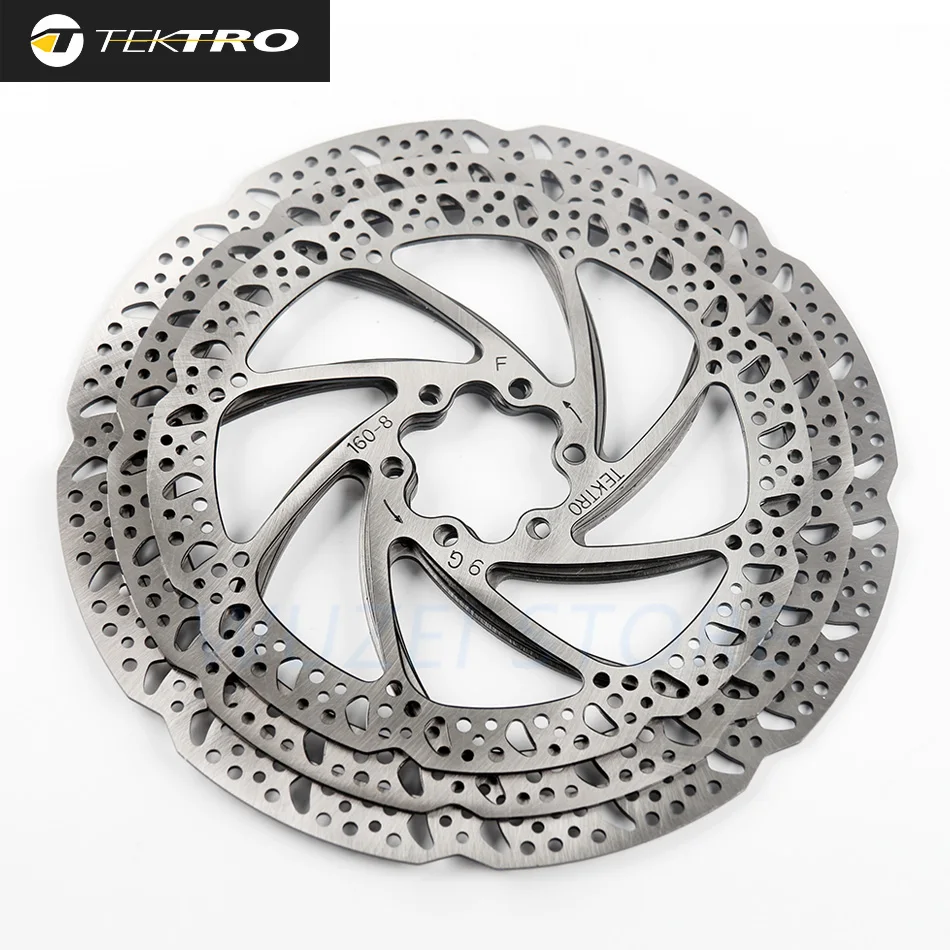 TEKTRO Bike Rotor 160/180/203mm Mountain Bicycle Hydraulic Disc Brake Rotors For MTB Road Foldable Xiaomi365 | Спорт и развлечения