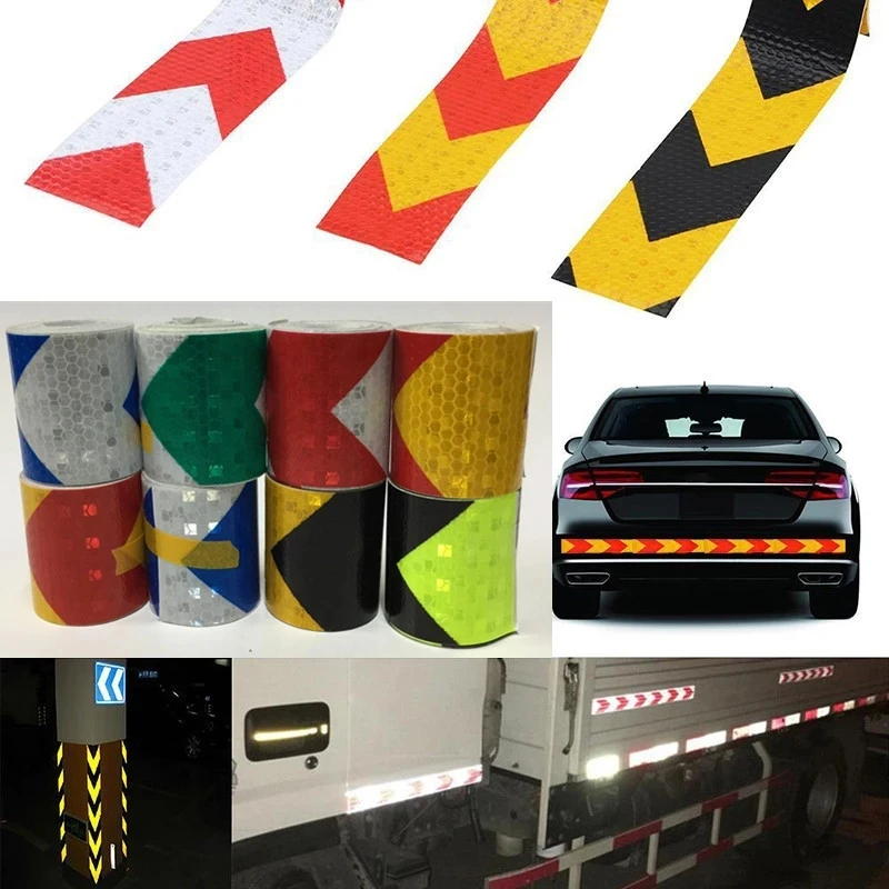 5cm*3m Arrow Reflective Tape Safety Caution Warning Reflective Adhesive Tape Sticker For Truck Motorcycle Bicycle Car Styling
5cm*3m Arrow Reflective Tape Safety Caution Warning Reflective Adhesive Tape Sticker For Truck Motorcycle Bicycle Car Styling