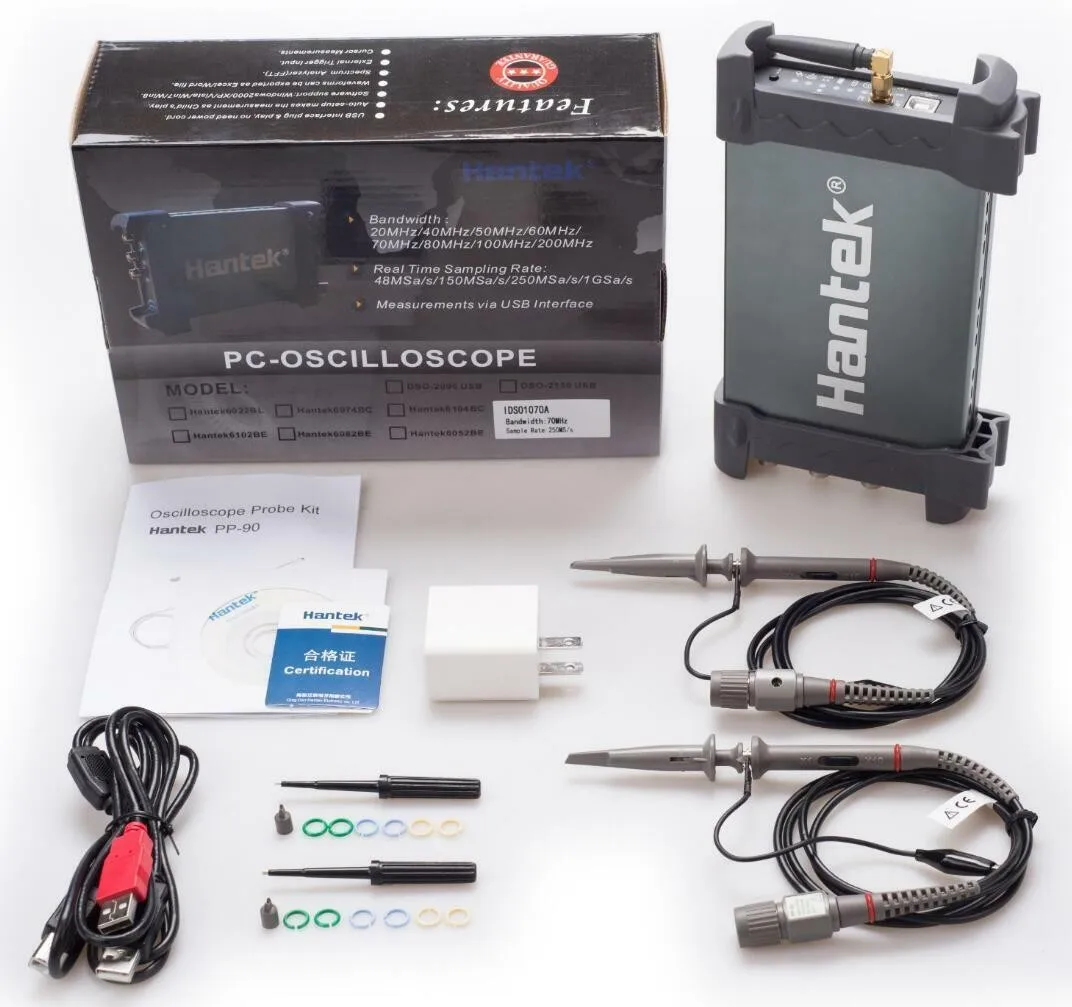 Hantek1008c Car Diagnostic Instrument 8-channel Oscilloscope + Signal Generator
Hantek1008c Car Diagnostic Instrument 8-channel Oscilloscope + Signal Generator