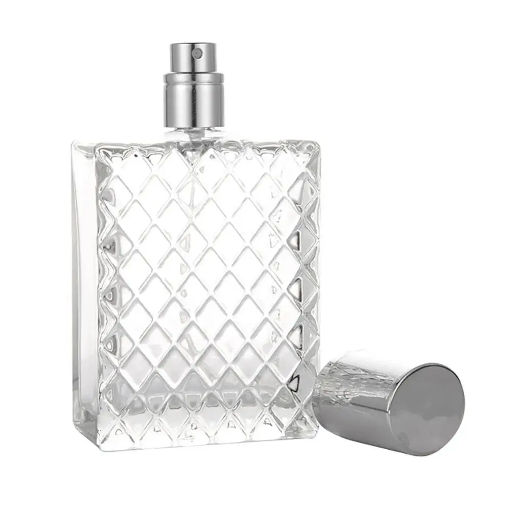 40%HOT100ml Square Grids Portable Clear Travel Refillable Perfume Glass Empty Bottle
40%HOT100ml Square Grids Portable Clear Travel Refillable Perfume Glass Empty Bottle