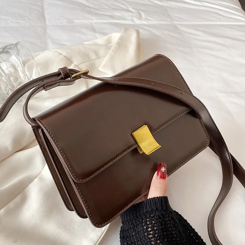 High sense of small bag female 2020 autumn and winter new trendy fashion all-match shoulder bag simple and popular messenger tof
High sense of small bag female 2020 autumn and winter new trendy fashion all-match shoulder bag simple and popular messenger tof