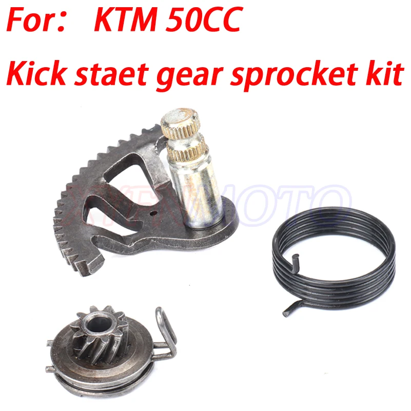 Kick starter Kick start gear sprocket spring kit For sx50 65 sx 50CC 65CC engine parts Mini moto SR SX Kick Start Kicker 
Kick starter Kick start gear sprocket spring kit For sx50 65 sx 50CC 65CC engine parts Mini moto SR SX Kick Start Kicker