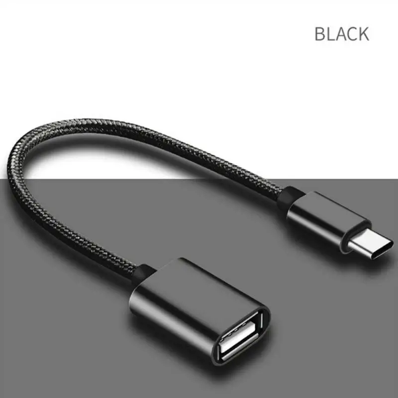 Type-C To OTG Adapter Cable Compatible Android Smartphone, Tablet, New Laptop, PC With OTG Function Mobile Phone Converters
Type-C To OTG Adapter Cable Compatible Android Smartphone, Tablet, New Laptop, PC With OTG Function Mobile Phone Converters