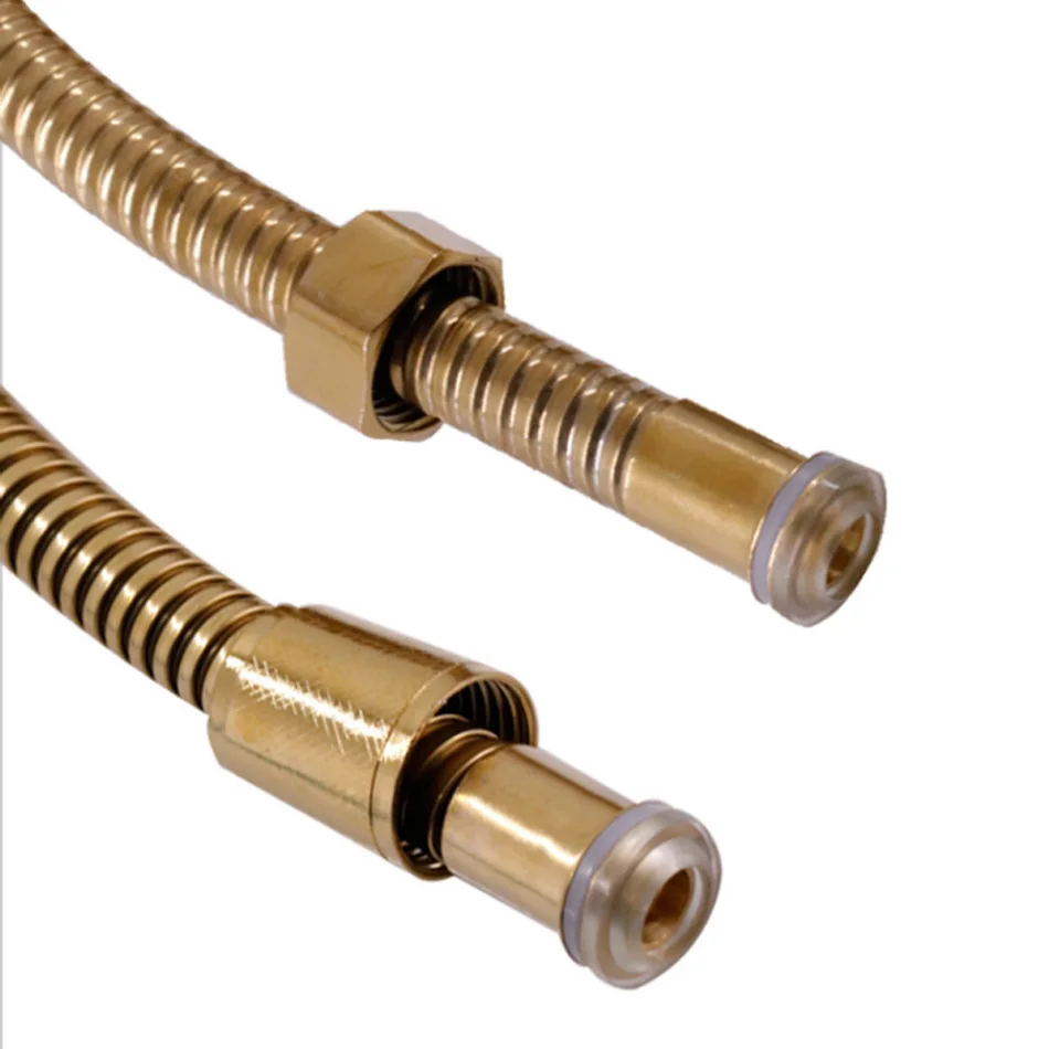 1.5m Shower Hose Pipe Stainless Steel Black Rose Gold Copper Bronze Braided Flexible Bathroom Shower Faucet Hose Tubes EPDM
1.5m Shower Hose Pipe Stainless Steel Black Rose Gold Copper Bronze Braided Flexible Bathroom Shower Faucet Hose Tubes EPDM