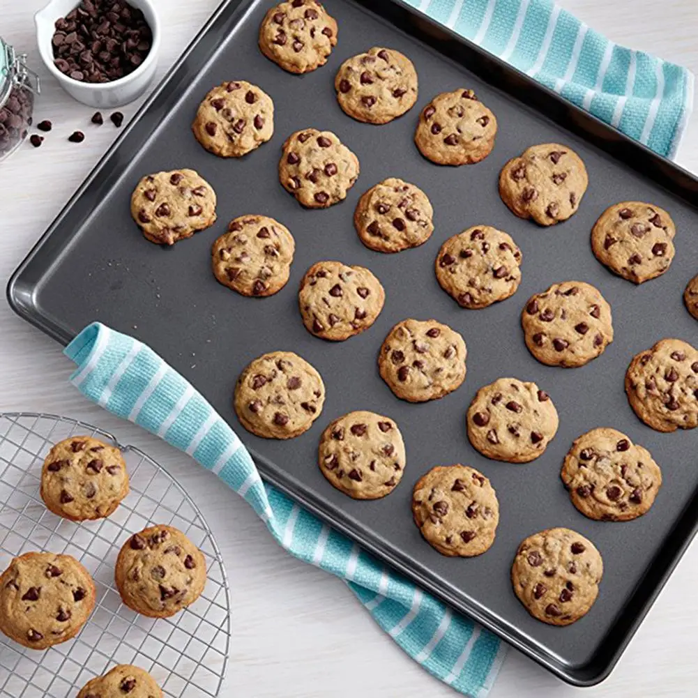 Rectangular Stainless Steel Non-stick Bread Cake Oven Baking Tray Kitchen Gadget Baking Tray
Rectangular Stainless Steel Non-stick Bread Cake Oven Baking Tray Kitchen Gadget Baking Tray