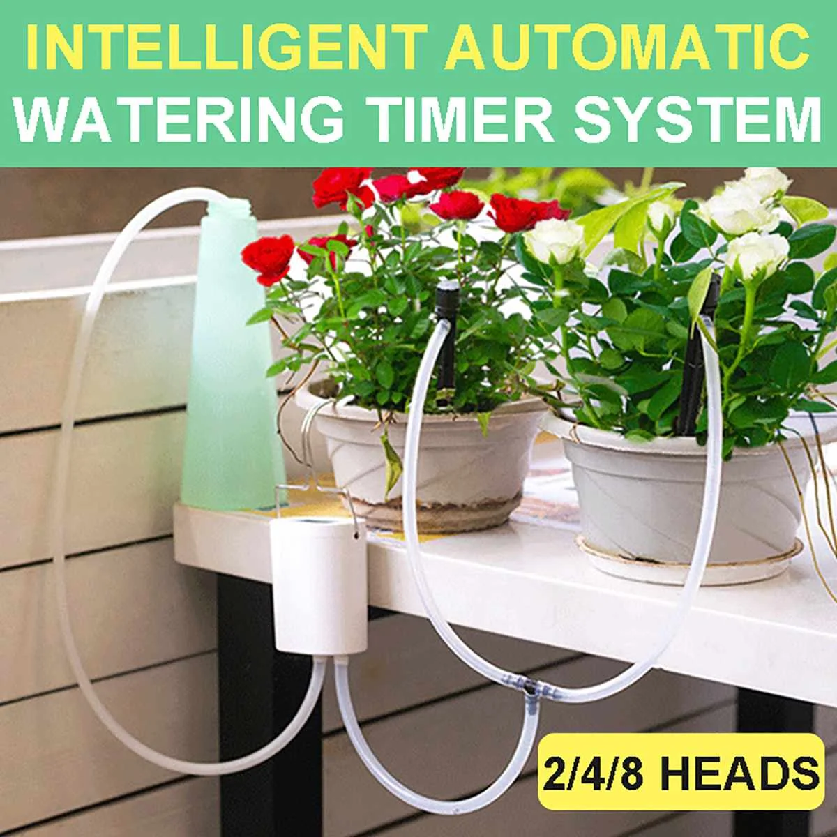 8/4/2 Head Automatic Watering Pump Controller Flowers Plants Home Sprinkler Drip Irrigation Device Pump Timer System Outdoor
8/4/2 Head Automatic Watering Pump Controller Flowers Plants Home Sprinkler Drip Irrigation Device Pump Timer System Outdoor
