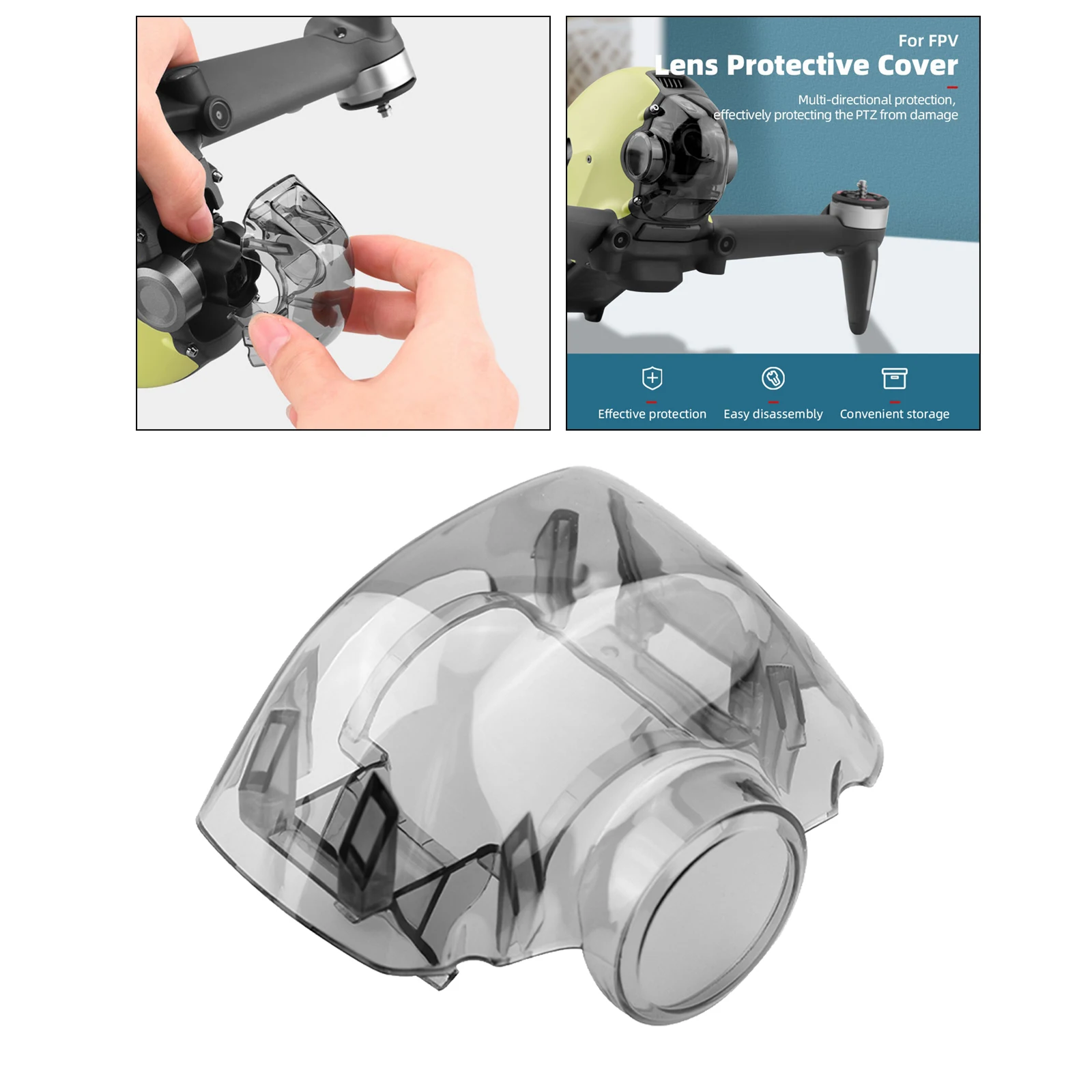 Lens Protection Accessories Lens Protector +Lens Guard Gimbal Cover for DJI Combo Drone Quadcopter Accessory Replacement 
Lens Protection Accessories Lens Protector +Lens Guard Gimbal Cover for DJI Combo Drone Quadcopter Accessory Replacement