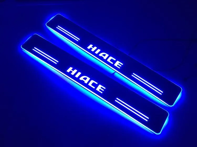 eOsuns led moving door scuff for Toyota hiace dynamic door sill plate flat lining overlay Flowing/still light
eOsuns led moving door scuff for Toyota hiace dynamic door sill plate flat lining overlay Flowing/still light