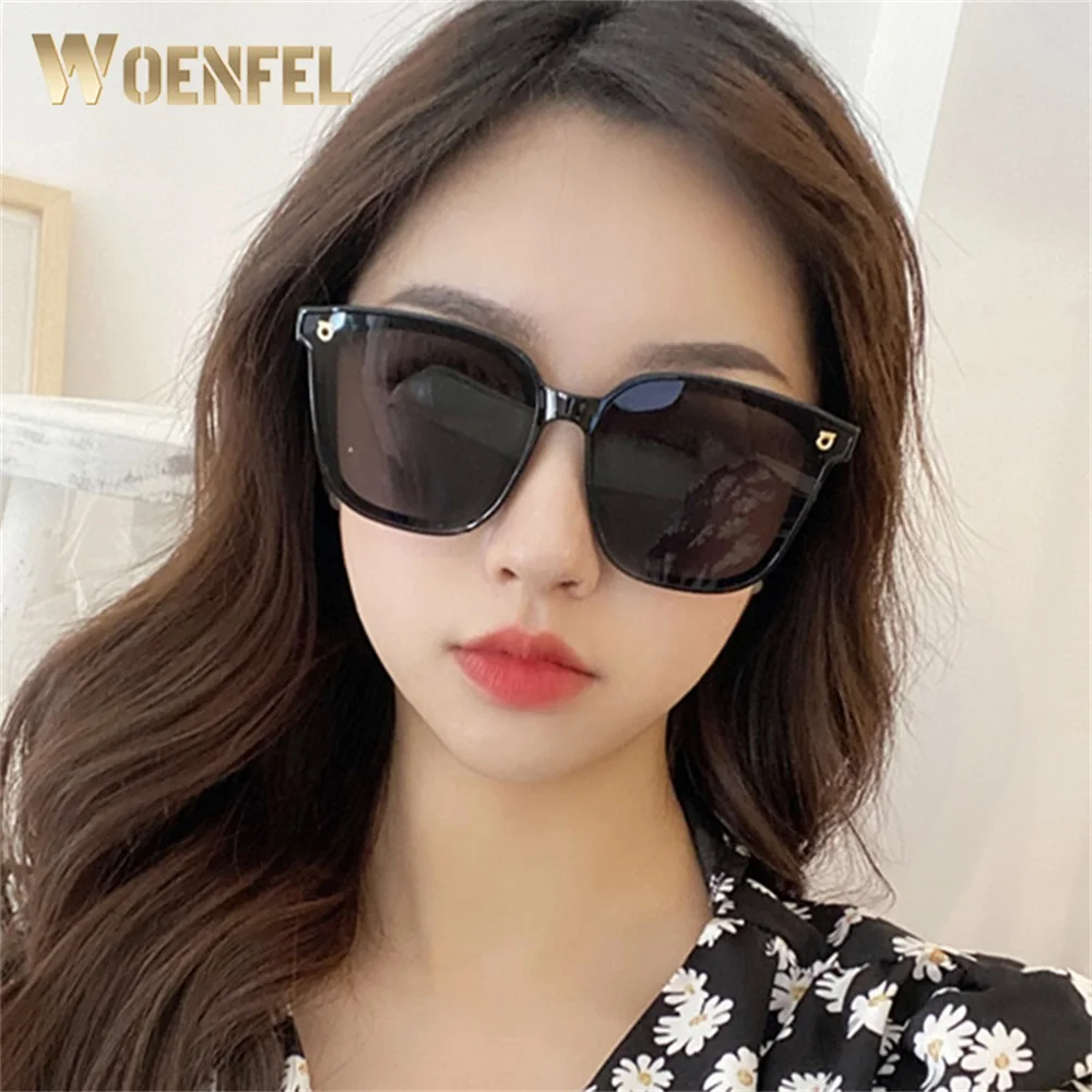 WOENFEL Fashion Sunglasses Women Luxury Designer Brand Famale Sun Glasses Vintage Square Female Eyeglasses Retro Travel Eyewear
WOENFEL Fashion Sunglasses Women Luxury Designer Brand Famale Sun Glasses Vintage Square Female Eyeglasses Retro Travel Eyewear
