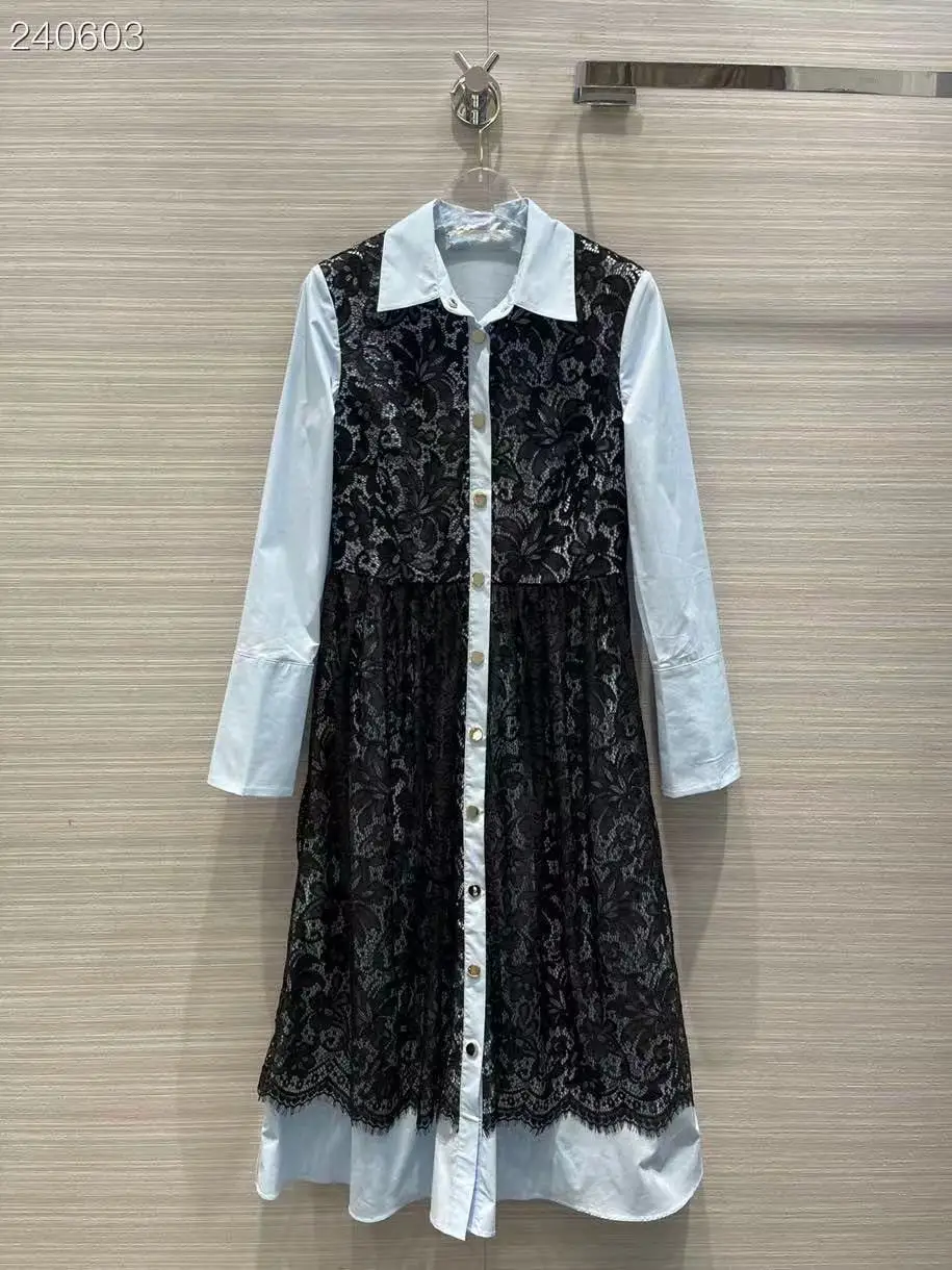 Fyion Dresses Women 2021 Runway Fashion Designer Elegant Casual Slim Party Lace Embroidery Waist Elastic Midi Shirt Dress
Fyion Dresses Women 2021 Runway Fashion Designer Elegant Casual Slim Party Lace Embroidery Waist Elastic Midi Shirt Dress