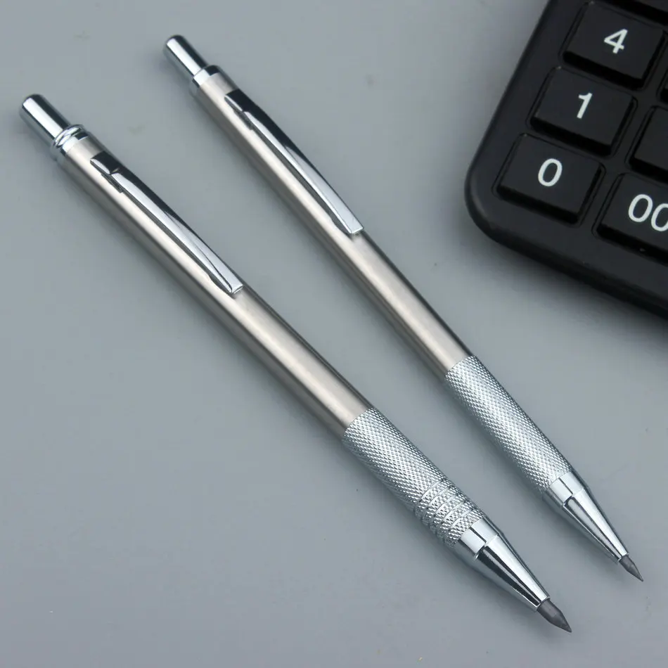 Metal Pen Holder 2.0 and 3.0 Automatic Pencil Thick Core Low Center of Gravity All Steel Rod Anti-skid Sketch
Metal Pen Holder 2.0 and 3.0 Automatic Pencil Thick Core Low Center of Gravity All Steel Rod Anti-skid Sketch