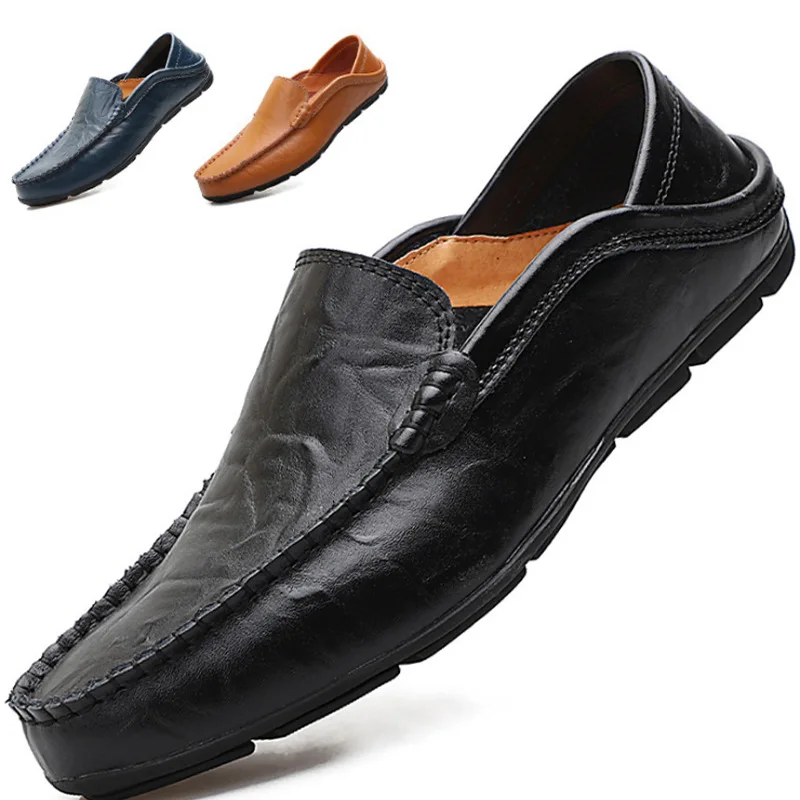 Summer Autumn Luxury Penny Loafers Men Casual Leather Shoes Comfy Soft Bottom Driving Shoes for Man Flats Moccasins 2.5
Summer Autumn Luxury Penny Loafers Men Casual Leather Shoes Comfy Soft Bottom Driving Shoes for Man Flats Moccasins 2.5