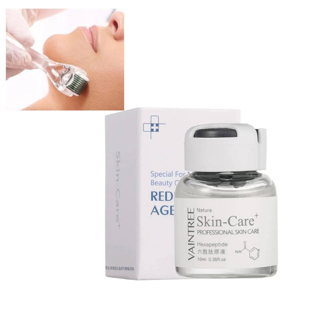 Peptide Serum 10 Ml Anti-Aging Essence Firming Lifting Hydrating Moisturizing Ampoule Skin Care Polypeptide Facial Serum
Peptide Serum 10 Ml Anti-Aging Essence Firming Lifting Hydrating Moisturizing Ampoule Skin Care Polypeptide Facial Serum