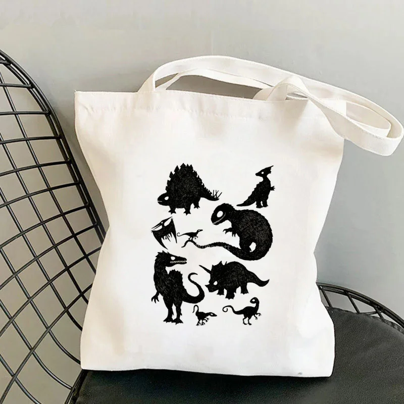 2021 Shopper Silhouetted Dinosaurs Printed Kawaii Bag Harajuku women Shopping Bag Canvas Shopper Bag girl Shoulder Lady Bag
2021 Shopper Silhouetted Dinosaurs Printed Kawaii Bag Harajuku women Shopping Bag Canvas Shopper Bag girl Shoulder Lady Bag