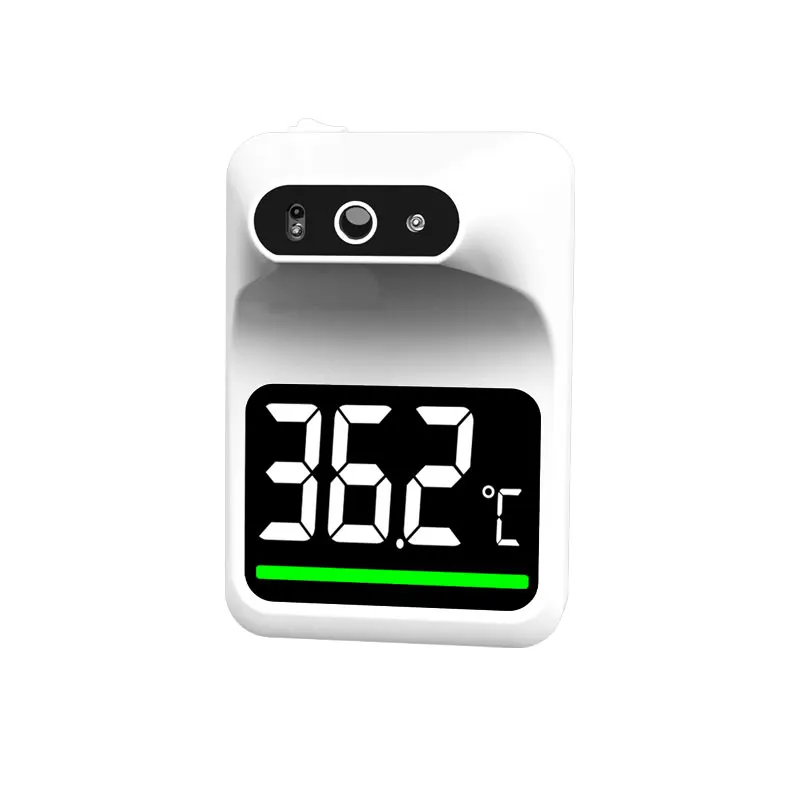 Wall-Mounted Non-Contact Infrared Forehead Thermometer LCD Display High Tempreature Alarm Portable Automatic Body Temperature
Wall-Mounted Non-Contact Infrared Forehead Thermometer LCD Display High Tempreature Alarm Portable Automatic Body Temperature