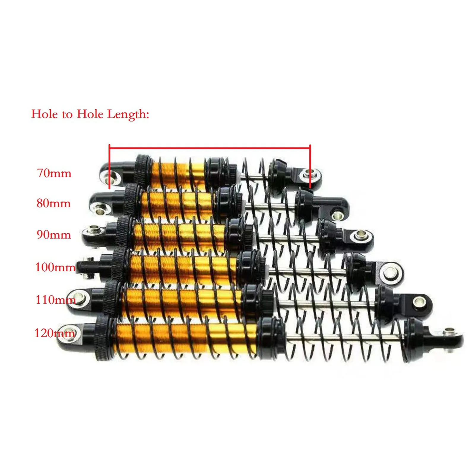 Metal Shock Absorber Oil Damper for 1/10 RC Crawler Car for Axial SCX10 90046 TRX4 Upgrades Replaces
Metal Shock Absorber Oil Damper for 1/10 RC Crawler Car for Axial SCX10 90046 TRX4 Upgrades Replaces