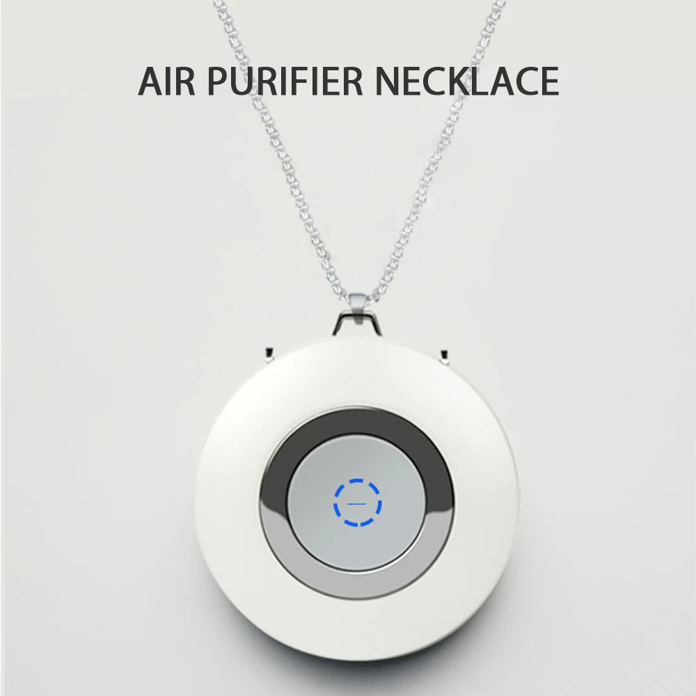 Air Purifier Necklace Personal Wearable Air Purifier Negative Ion Generator Air Freshener with 20 Million Negative Ions UV Light
Air Purifier Necklace Personal Wearable Air Purifier Negative Ion Generator Air Freshener with 20 Million Negative Ions UV Light