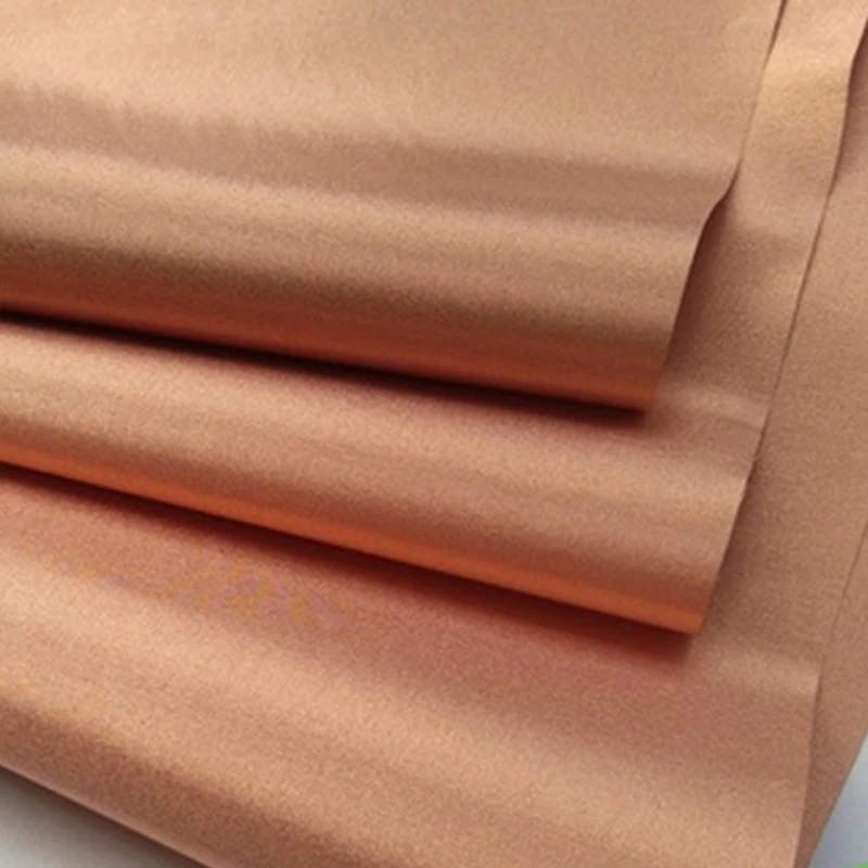 Anti Radiation Gold RFID Shielding Fabric Electromagnetic Cloth Anti-static Radiation For Linings 1.1M*1M*0.06mm
Anti Radiation Gold RFID Shielding Fabric Electromagnetic Cloth Anti-static Radiation For Linings 1.1M*1M*0.06mm