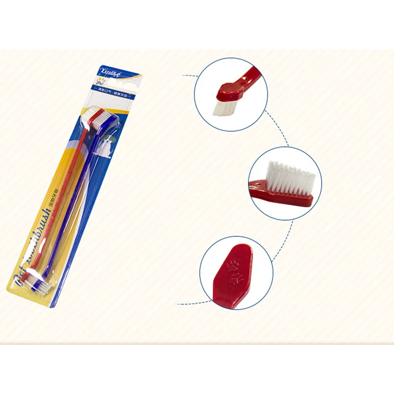 2Pcs Dog Toothbrush Set For Healthy Natural Dental Hygiene Pet Dogs Toothbrush Cleaning Oral Hygiene Brushing Teeth
2Pcs Dog Toothbrush Set For Healthy Natural Dental Hygiene Pet Dogs Toothbrush Cleaning Oral Hygiene Brushing Teeth