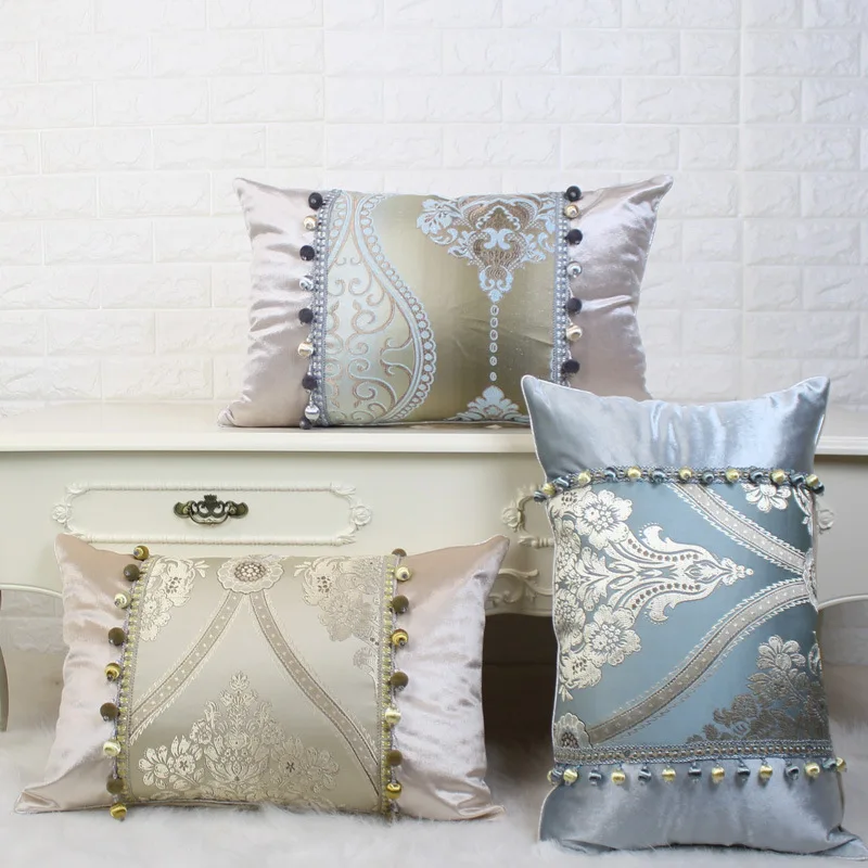 45x30/40x60/50x70cm European style jacquard cushion cover sofa lumbar pillow case fringes waist pillow cover for backrest
45x30/40x60/50x70cm European style jacquard cushion cover sofa lumbar pillow case fringes waist pillow cover for backrest