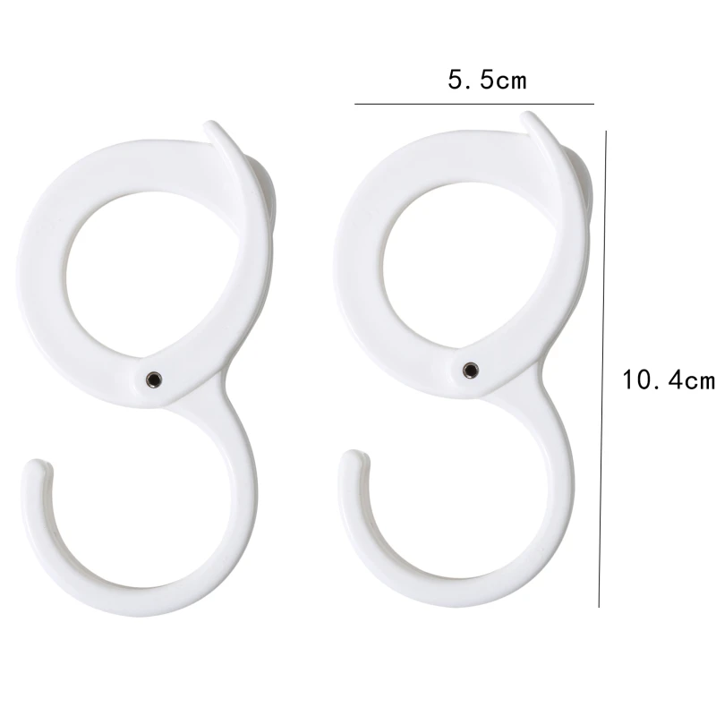2Pcs/set Multi-function Card Position Hook Travel Foldable Hooks For Hanging Key Clothes Coat Bag Hanger Lock Buckle Card S-Hook
2Pcs/set Multi-function Card Position Hook Travel Foldable Hooks For Hanging Key Clothes Coat Bag Hanger Lock Buckle Card S-Hook