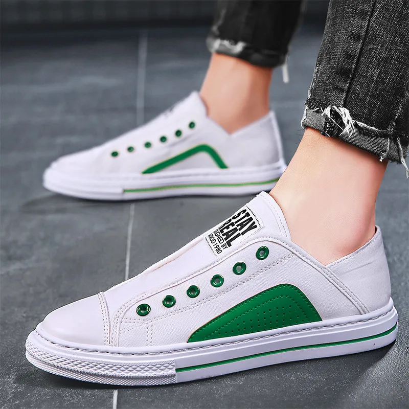 Canvas Board Shoes Trend Breathable Small White Shoes Men's Casual Shoes Flat Walking Shoes Comfortable Men Fashion Sneakers
Canvas Board Shoes Trend Breathable Small White Shoes Men's Casual Shoes Flat Walking Shoes Comfortable Men Fashion Sneakers