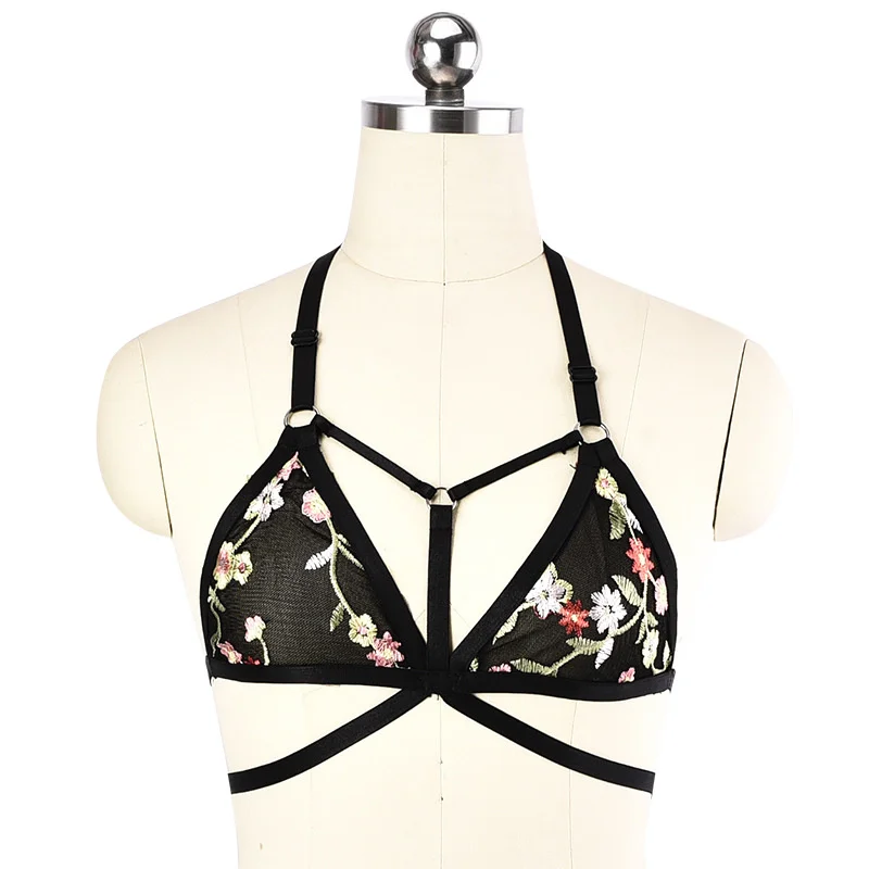 Sexy lingerie e-commerce net yarn strap hanging neck beautiful back harness underwear suitable for any figure
Sexy lingerie e-commerce net yarn strap hanging neck beautiful back harness underwear suitable for any figure