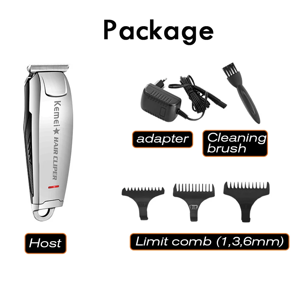 Kemei-2812 Hair Clipper Electric Hair Trimmer Professional Haircut Shaver Carving Hair Beard Trimmer Machine Styling Tools
Kemei-2812 Hair Clipper Electric Hair Trimmer Professional Haircut Shaver Carving Hair Beard Trimmer Machine Styling Tools