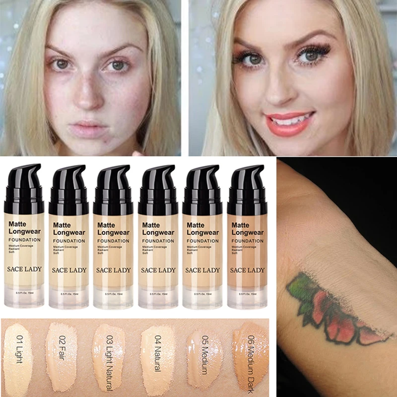 Face Foundation BB Cream Base Makeup Professional Matte Finish Make Up Liquid Concealer Waterproof Brand Natural Cosmetic
Face Foundation BB Cream Base Makeup Professional Matte Finish Make Up Liquid Concealer Waterproof Brand Natural Cosmetic