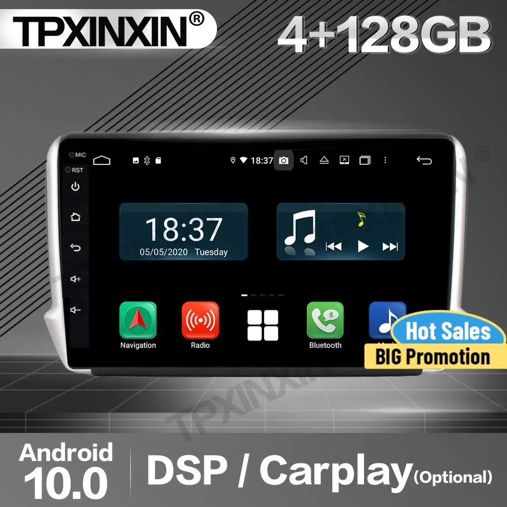 4+128G Carplay Car Radio 2 Din Stereo Receiver Android For Peugeot 2008 2014 2015 2016 GPS Navi Player Audio Recorder Head Unit
4+128G Carplay Car Radio 2 Din Stereo Receiver Android For Peugeot 2008 2014 2015 2016 GPS Navi Player Audio Recorder Head Unit