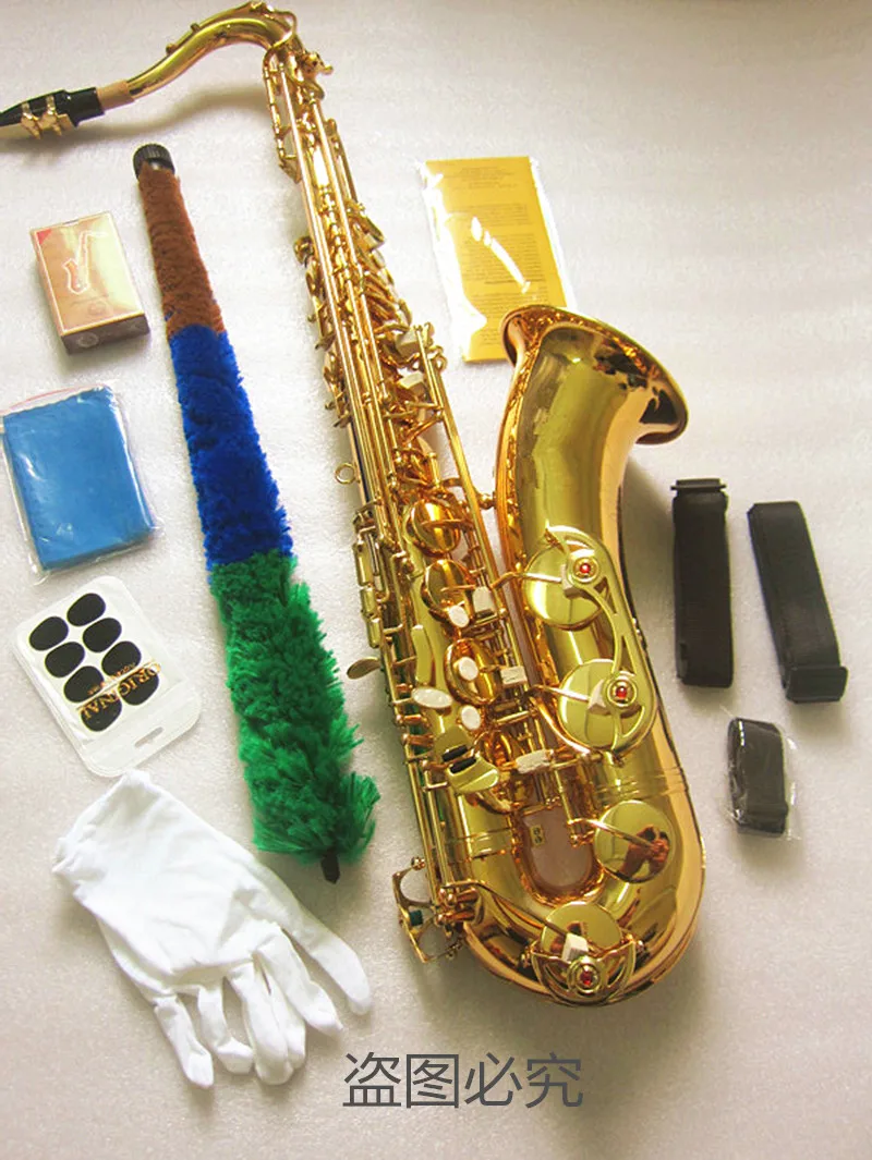 professional New Brand Tenor Bb Tenor saxophone playing Electrophoresis Gold Tenor sax With Mouthpiece Free
professional New Brand Tenor Bb Tenor saxophone playing Electrophoresis Gold Tenor sax With Mouthpiece Free