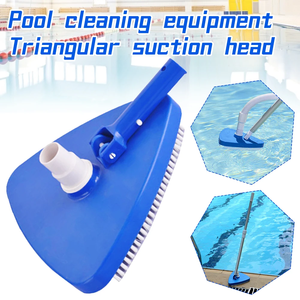 Professional Triangular Vacuum Head Brush Swimming Pool Cleaning Accessories Removable Handle Brush Head Dropshipping
Professional Triangular Vacuum Head Brush Swimming Pool Cleaning Accessories Removable Handle Brush Head Dropshipping