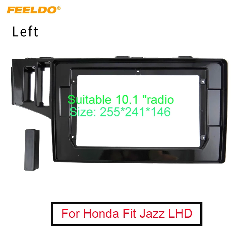 FEELDO Car Radio Stereo 2Din Fascia Frame for Honda Fit Jazz LHD 10.1 Inch Big Screen DVD Dashboard Panel Mount Trim Kit
FEELDO Car Radio Stereo 2Din Fascia Frame for Honda Fit Jazz LHD 10.1 Inch Big Screen DVD Dashboard Panel Mount Trim Kit