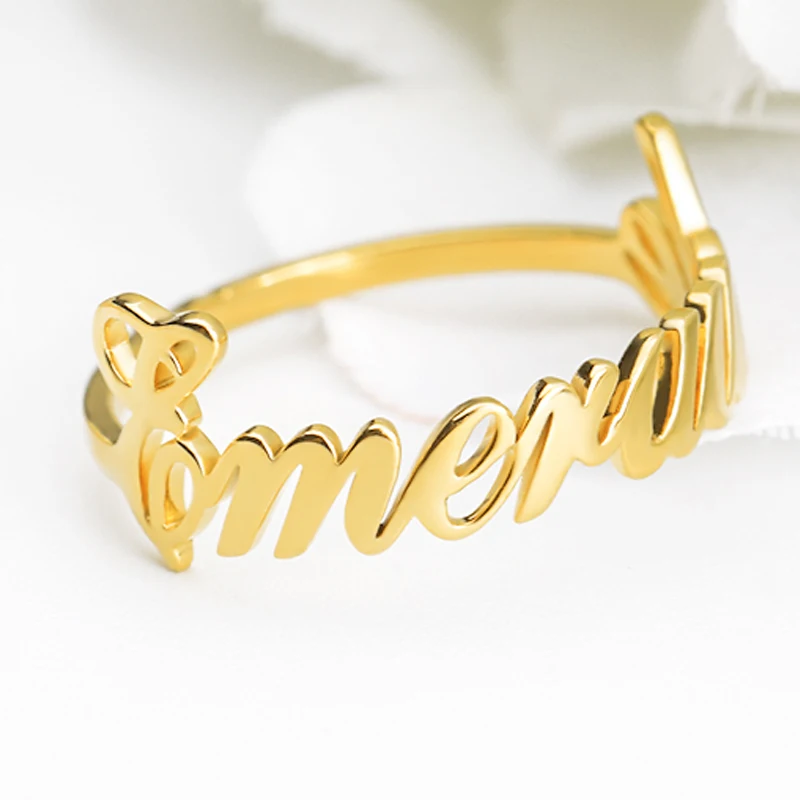 Custom Name Ring Personalized Stainless Steel Rings For Women Girls Wedding Band Custom Letters Initials Ring Jewelry Wholesale
Custom Name Ring Personalized Stainless Steel Rings For Women Girls Wedding Band Custom Letters Initials Ring Jewelry Wholesale