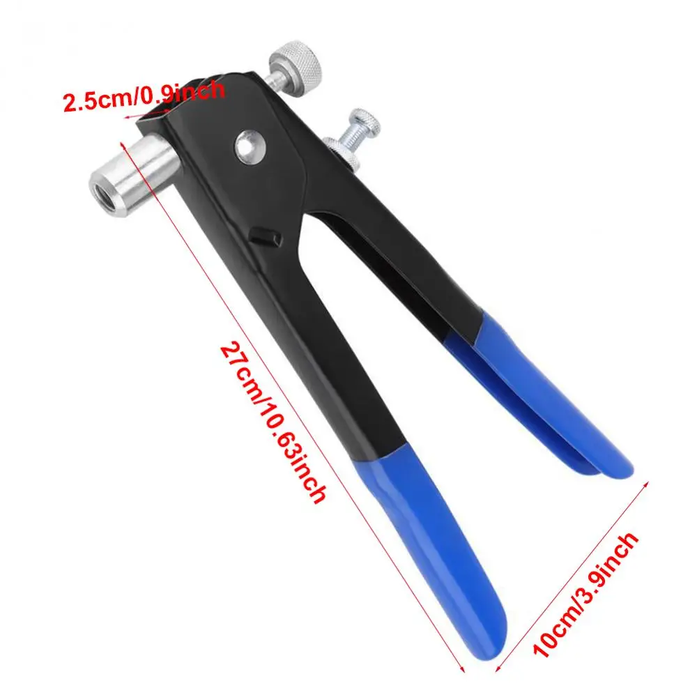 NEW 86pcs M3-M8 Hand Riveter Nut Rivet Gun Kit Manual Threaded Nut Rive Tool Kit Stainless Steel Nuts Metric Thread For Screws
NEW 86pcs M3-M8 Hand Riveter Nut Rivet Gun Kit Manual Threaded Nut Rive Tool Kit Stainless Steel Nuts Metric Thread For Screws