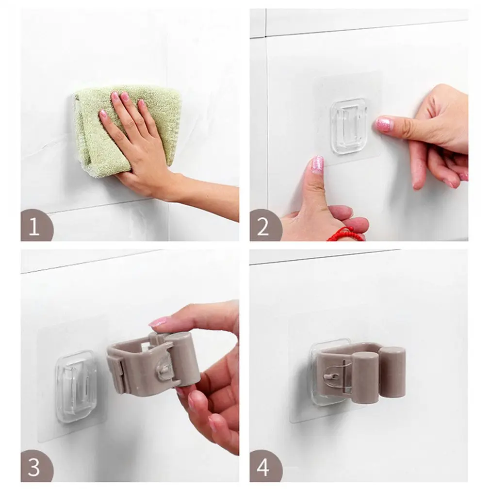 Fashion Wall Mounted Mop Organizer Holder Brush Broom Hanger Storage Rack Kitchen Tool Housekeeper Accessory Hanging Pipe Hooks 
Fashion Wall Mounted Mop Organizer Holder Brush Broom Hanger Storage Rack Kitchen Tool Housekeeper Accessory Hanging Pipe Hooks